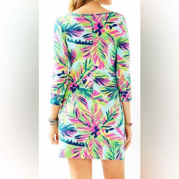 Lilly Pulitzer Dress Marlowe Dress Island Time Reduced Pima Cotton Sz small EUC - Picture 13 of 13